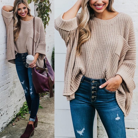 oversized chenille sweater